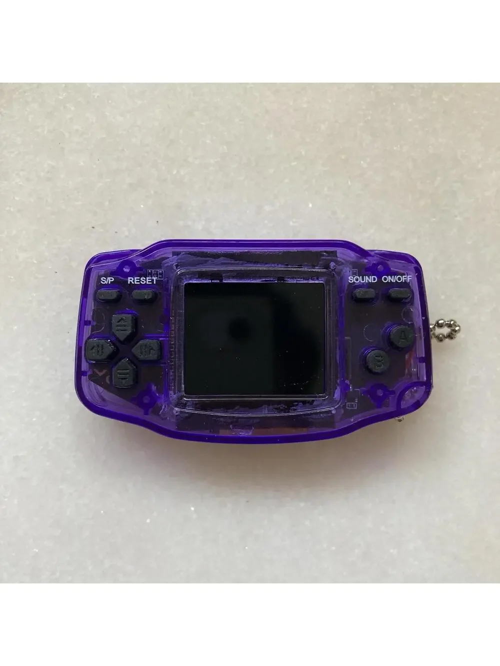 Nintendo Game Box Mini Gaming Console esp32 Purple Clear